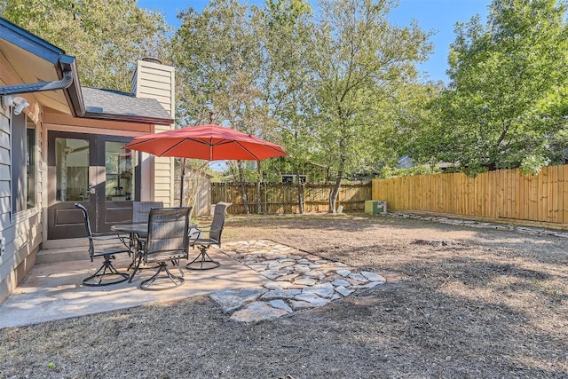 4910 Pelham Dr, Austin, TX 78727 - fenced backyard with a patio
