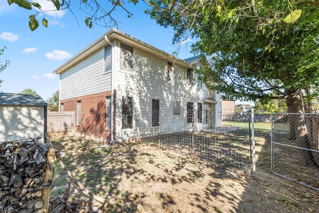 view of side of property