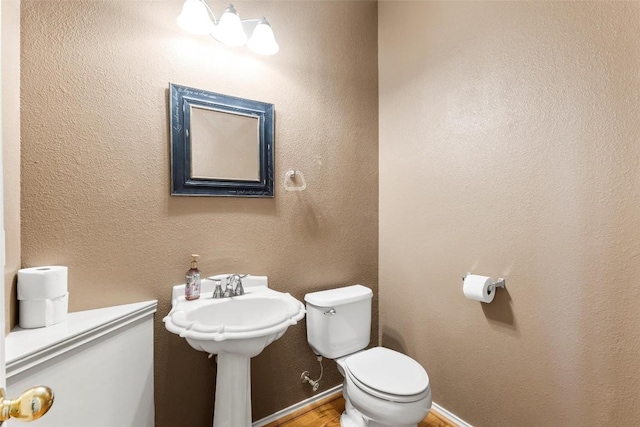 bathroom with toilet