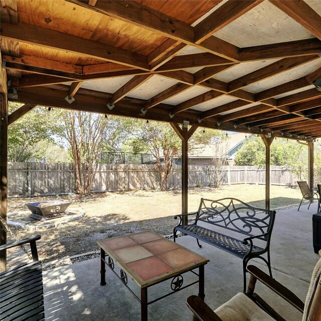 view of patio / terrace