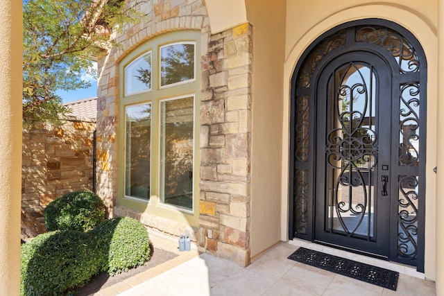 view of property entrance