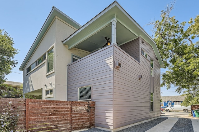 view of property exterior