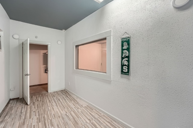 interior space featuring light hardwood / wood-style flooring