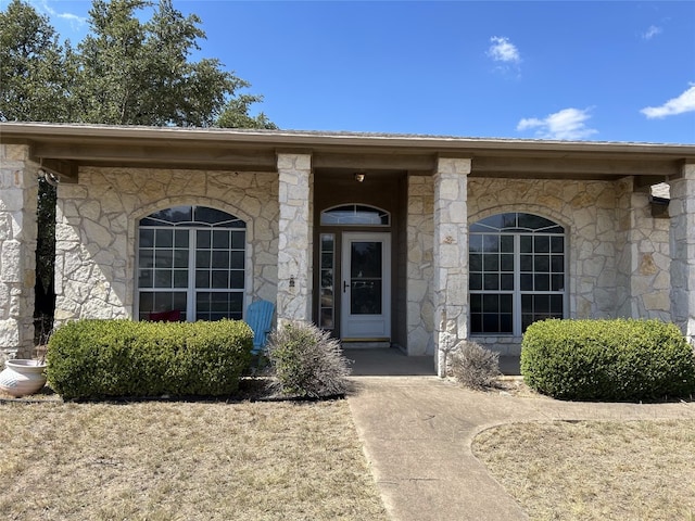 view of entrance to property