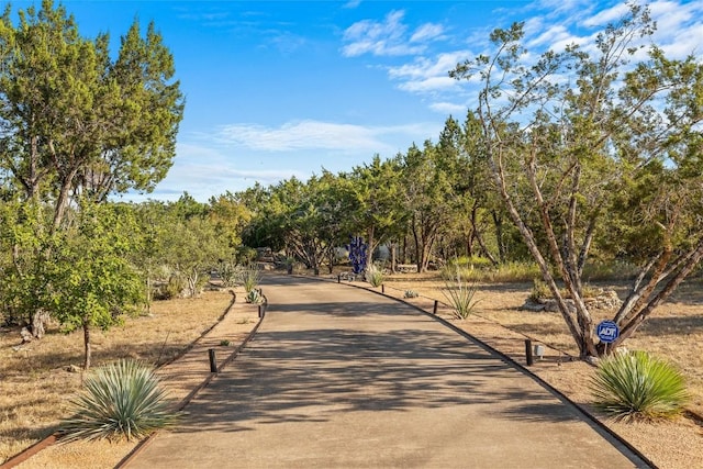 view of road