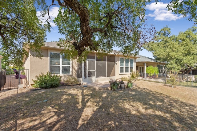 view of rear view of house