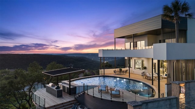6809 Oasis Pass, Austin, TX 78732 - view of outdoor pool