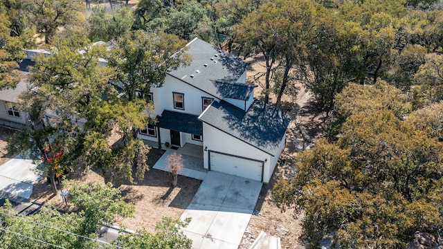 110 E Holland St, San Marcos, TX 78666 - aerial view of property and surrounding area