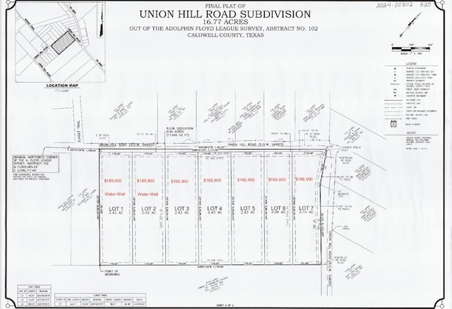 TBD Union Hill Rd, Luling TX, 78648 land for sale