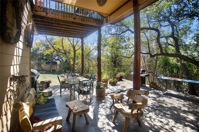 view of patio / terrace