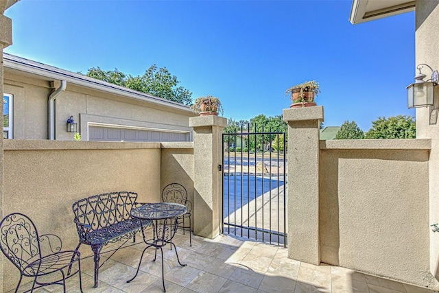 view of patio