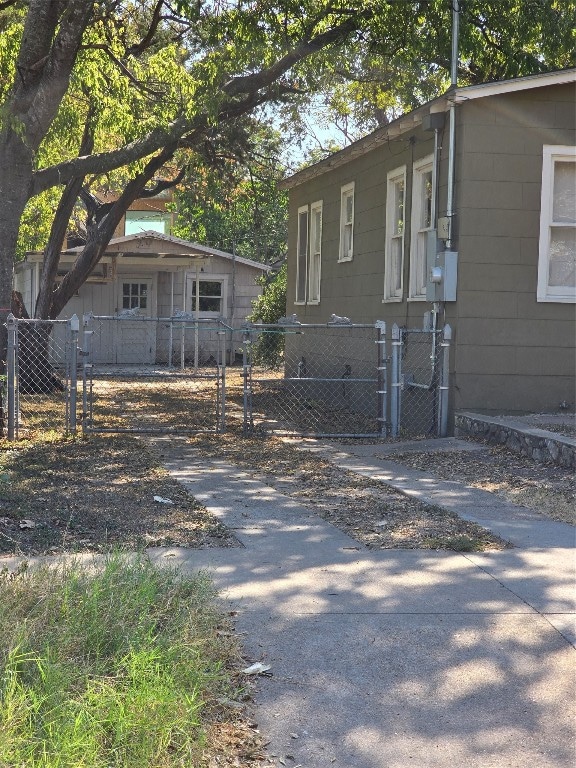 view of property exterior