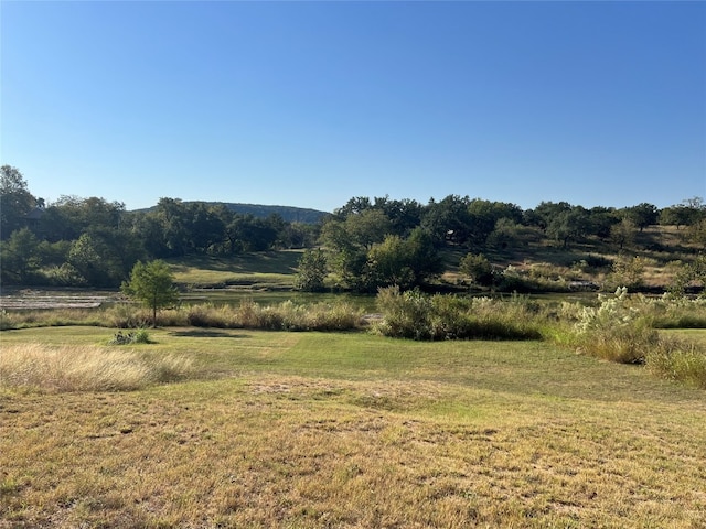 view of landscape featuring a rural view