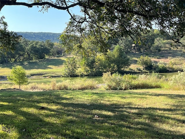 property view of mountains with a rural view