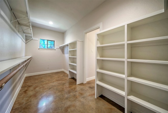 view of spacious closet