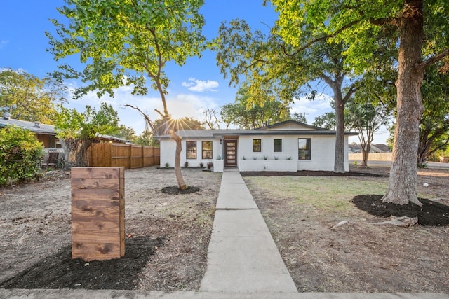 view of ranch-style house