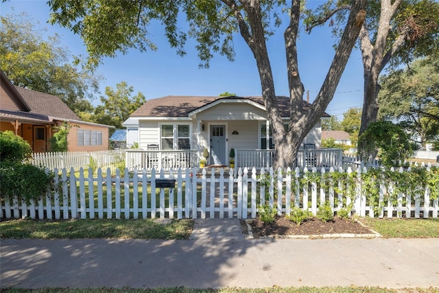 view of bungalow-style home