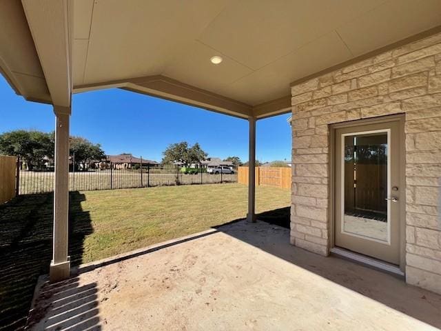 view of patio