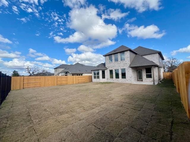 view of rear view of house