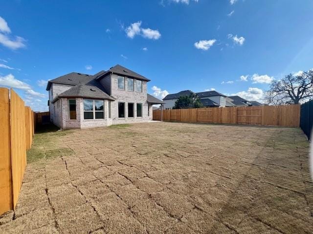 view of rear view of property