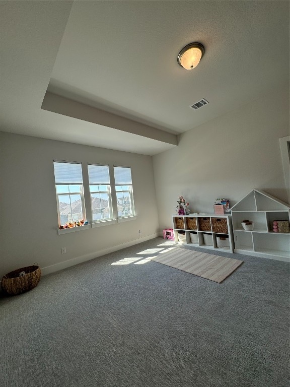 interior space featuring carpet floors