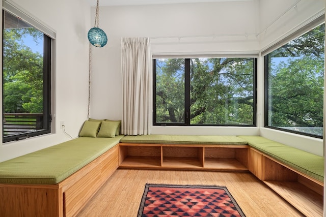 unfurnished sunroom with breakfast area and a wealth of natural light