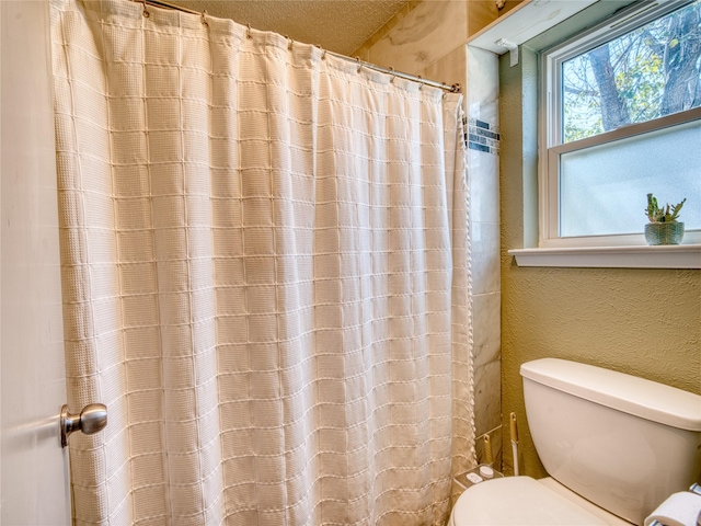 bathroom with toilet