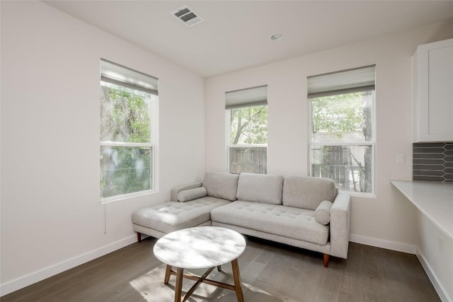 909 Capitol Ct Unit 2, Austin, TX 78756 - living room featuring healthy amount of natural light and wood finished floors