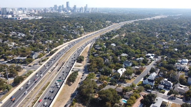 2200 Westover Rd, Austin, TX 78703 - aerial view of property's location with a highway and nearby urban area