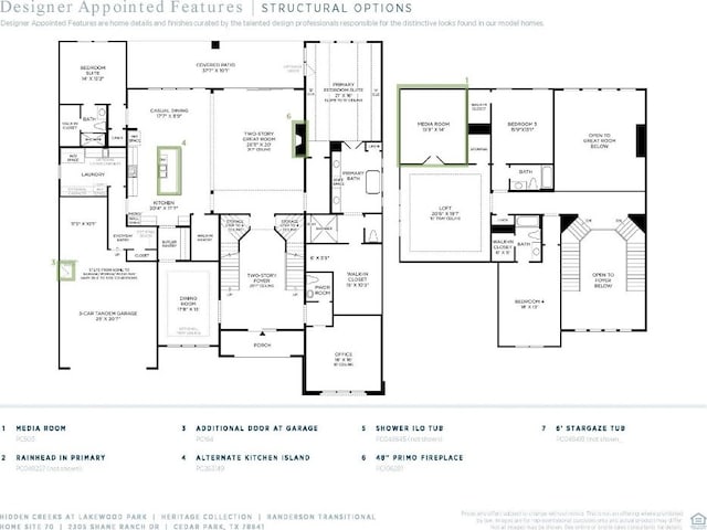 2305 Shane Ranch Dr, Cedar Park, TX 78641 - view of room layout