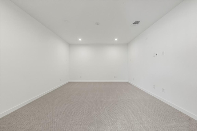 2305 Shane Ranch Dr, Cedar Park, TX 78641 - spare room with recessed lighting and light colored carpet