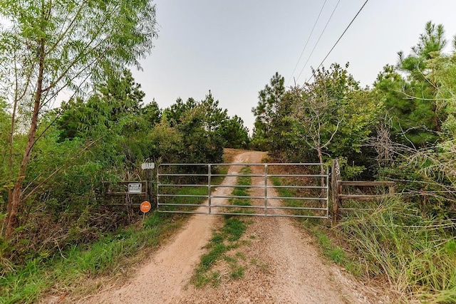 view of gate