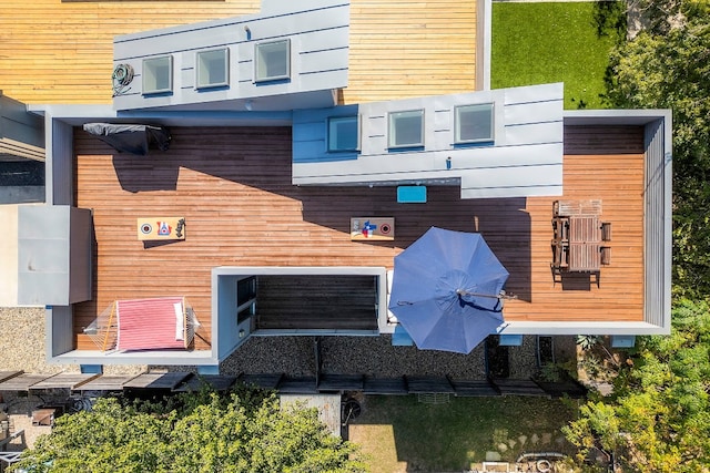 2108 Brackenridge St Unit B, Austin, TX 78704 - aerial view of property and surrounding area