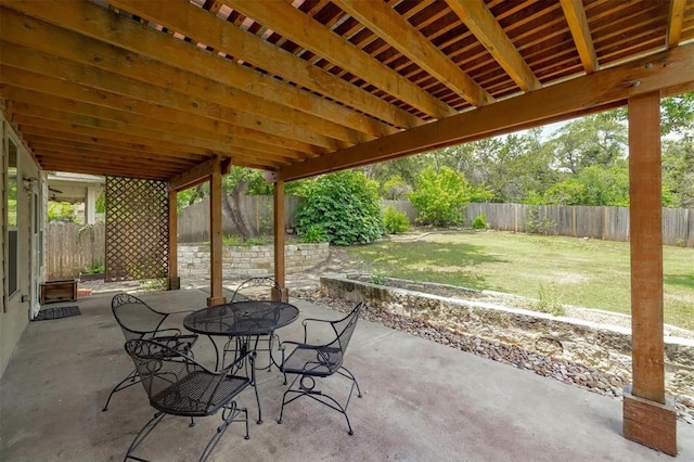 view of patio / terrace