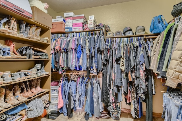 view of spacious closet