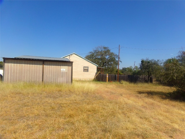 view of yard