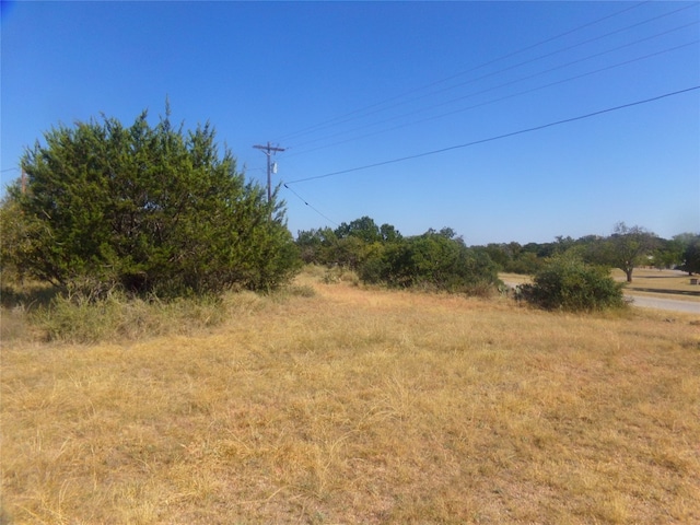 view of nature with a rural view