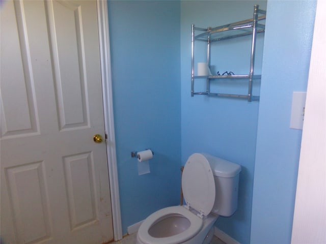 bathroom with toilet