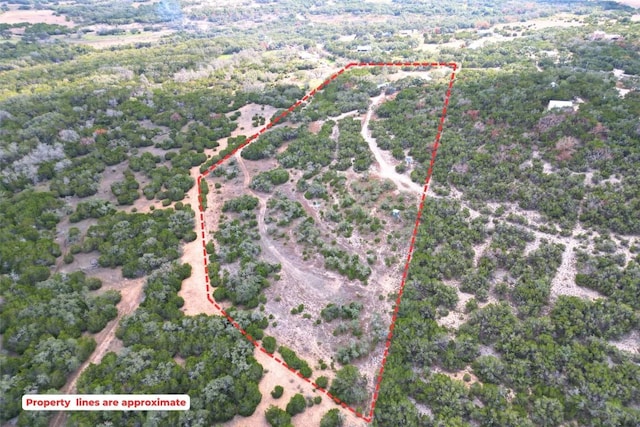 1401 Pursley Rd, Dripping Springs, TX 78620 - drone / aerial view featuring a rural view