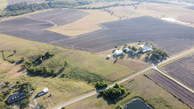 bird's eye view featuring a rural view