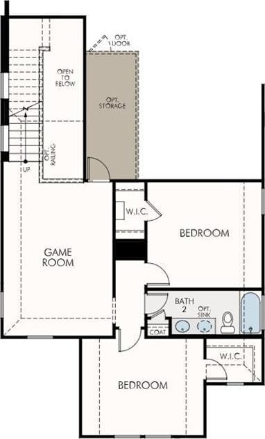 1325 Kneehigh Dr, Georgetown, TX 78633 - view of room layout