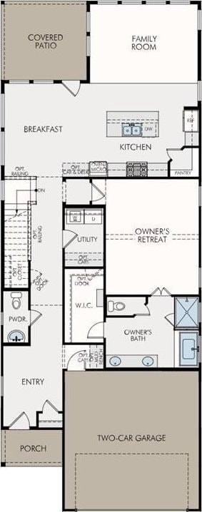 1325 Kneehigh Dr, Georgetown, TX 78633 - view of home floor plan