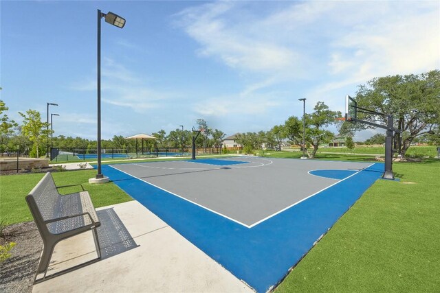 1325 Kneehigh Dr, Georgetown, TX 78633 - view of basketball court featuring community basketball court