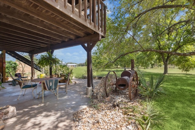 view of patio / terrace