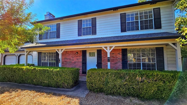 view of front of house with a porch