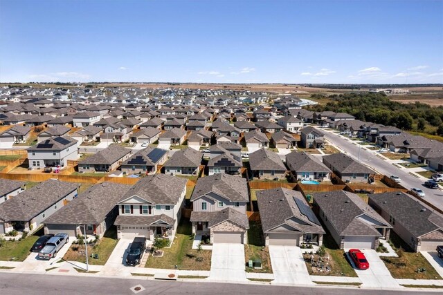 11104 Roving Pass, Elgin, TX 78621 - drone / aerial view with a residential view