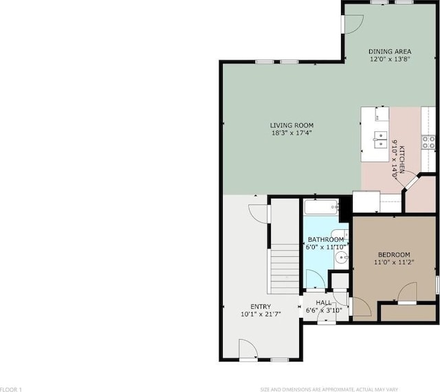 11104 Roving Pass, Elgin, TX 78621 - plan