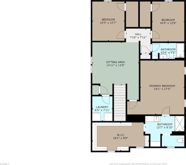 11104 Roving Pass, Elgin, TX 78621 - plan