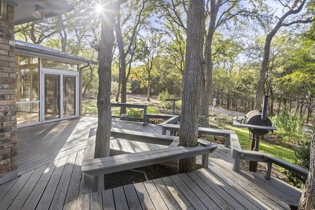 300 Delaware Springs Blvd, Burnet, TX 78611 - view of deck