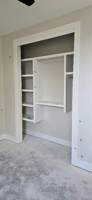 view of closet